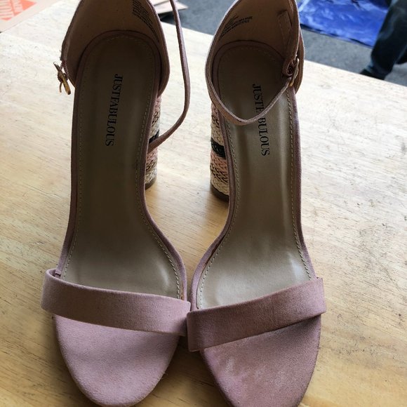 Pink Open Toed Heel - Picture 3 of 4